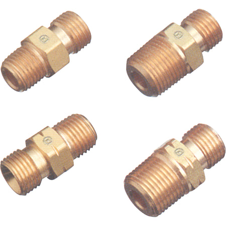 3/4"" NPT to D Size Left Hand Acetylene Regulator Outlet Bushing - 312-3262