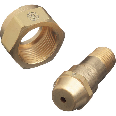 Regulator Nuts & Nipples, Brass & Stainless Steel - 312-1762