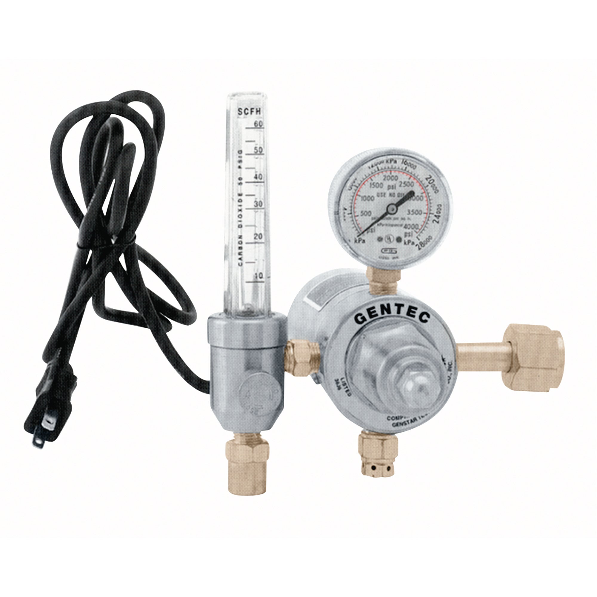 198CD Electrically Heated Regulator/Flowmeter for Carbon Dioxide - 331-4210