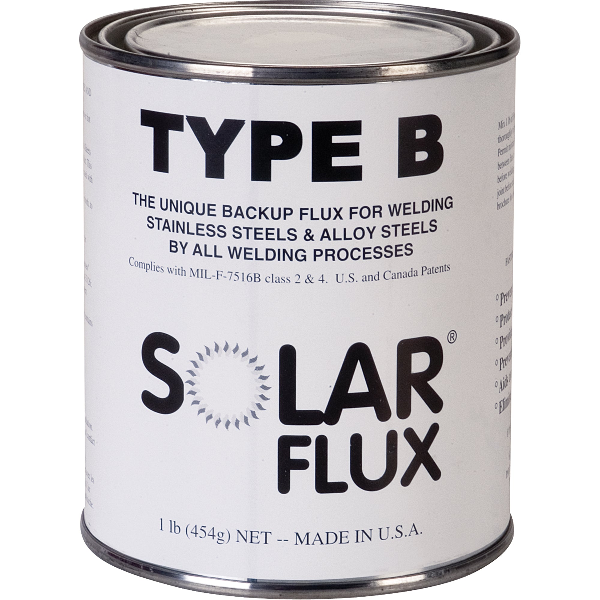 Type B Backup Flux - 868-1000