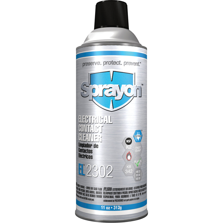 EL2302 Flammable Electronic Contact Cleaner - AA214