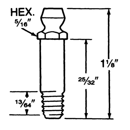 Lubrication Bulk Fittings - AA497