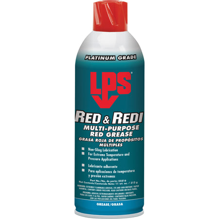 Red & Redi Multi-Purpose Red Grease - AA873