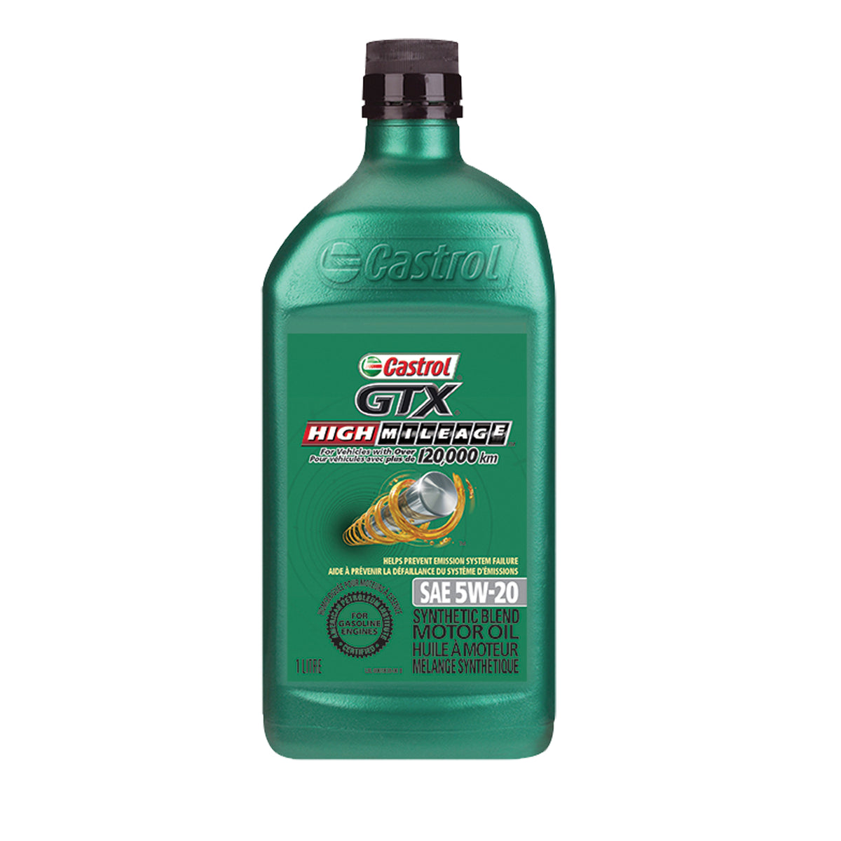 GTX® HIGH MILEAGE 5W20 Motor Oil - AF622