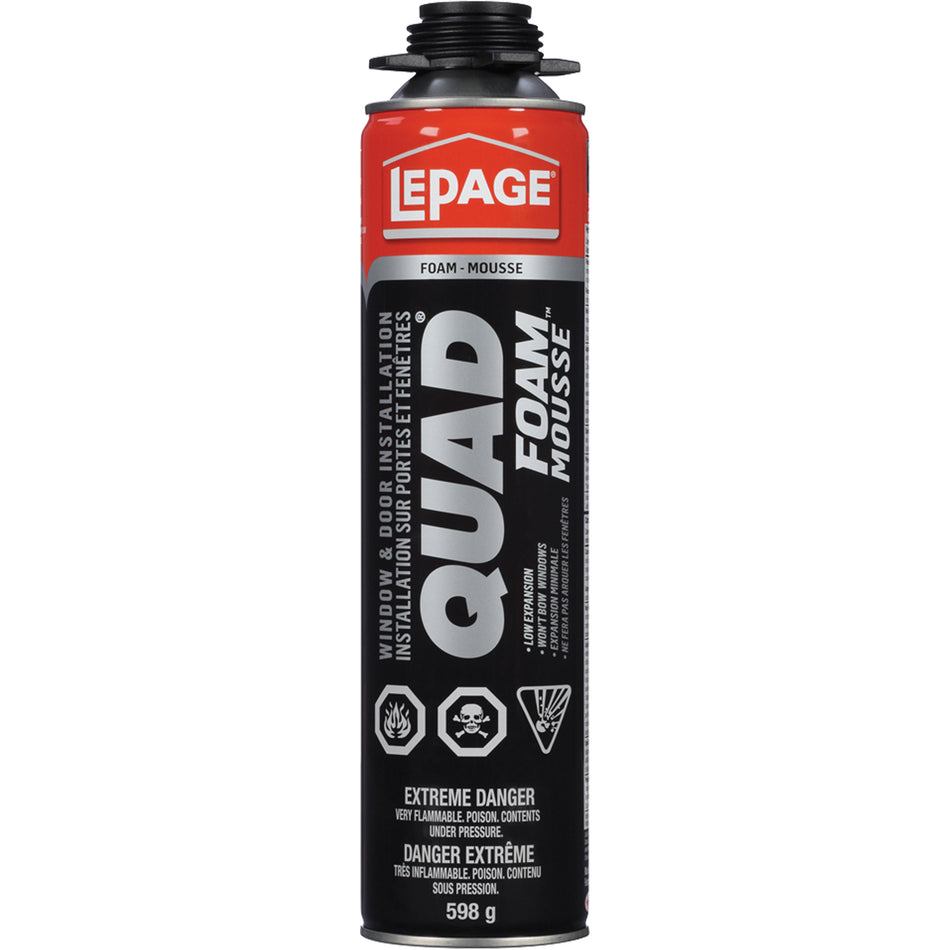 Quad® Foam™ Window & Door Installation Foam - AG720