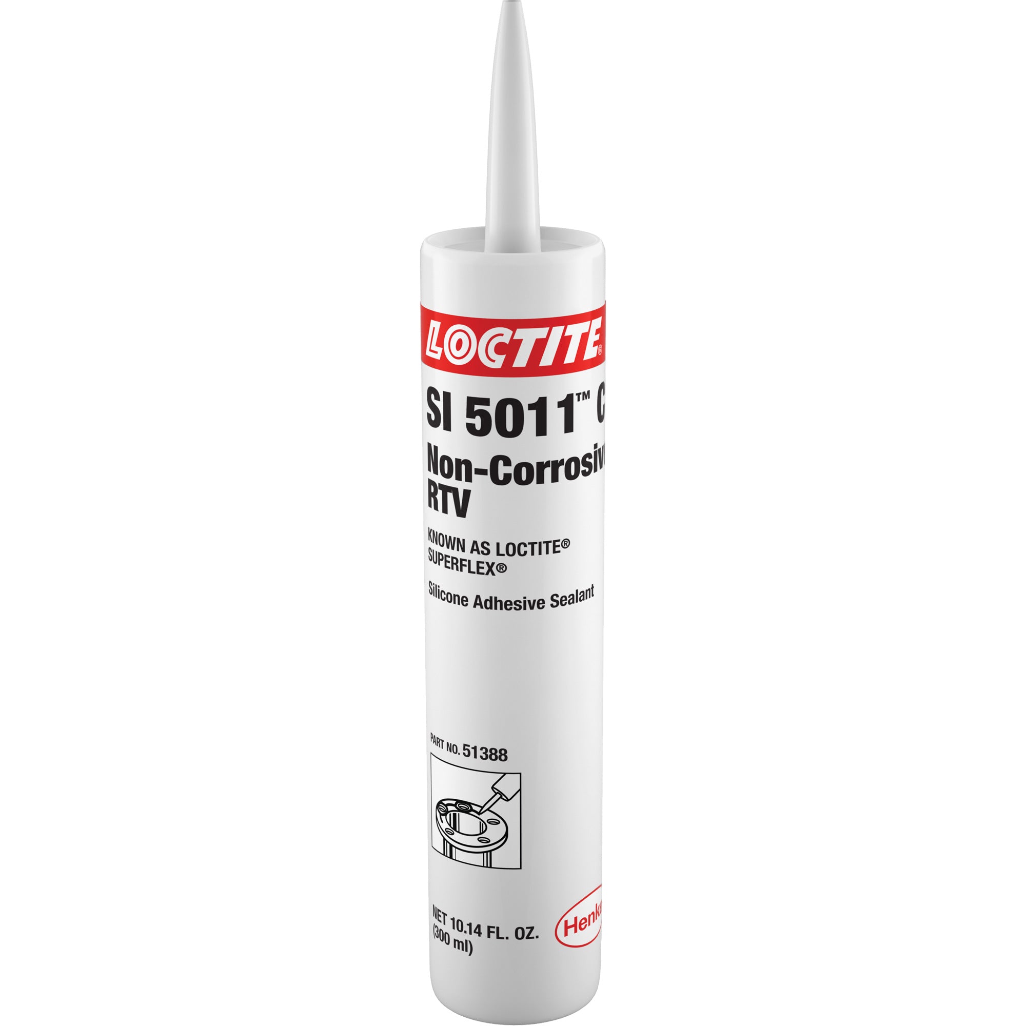 Superflex® SI 5011CL Non-Corrosive RTV Silicone - AG900