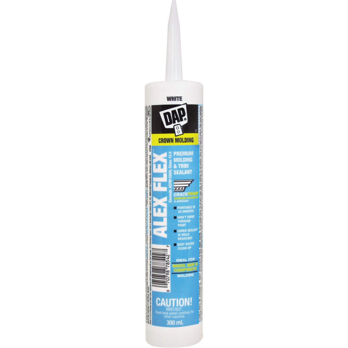 Alex Flex® Premium Molding & Trim Acrylic Latex Siliconized Sealant - AG975
