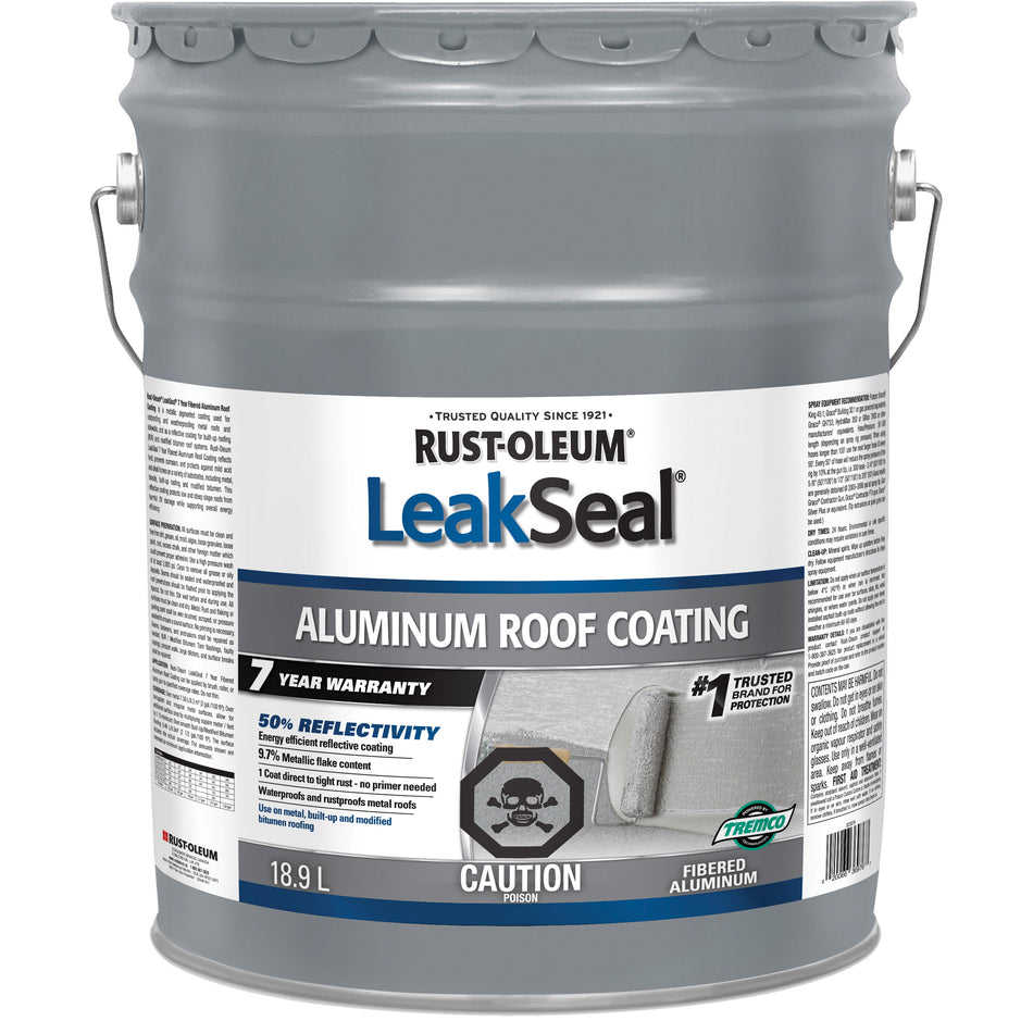 LeakSeal® 7 Year Aluminum Roof Coating - AH045