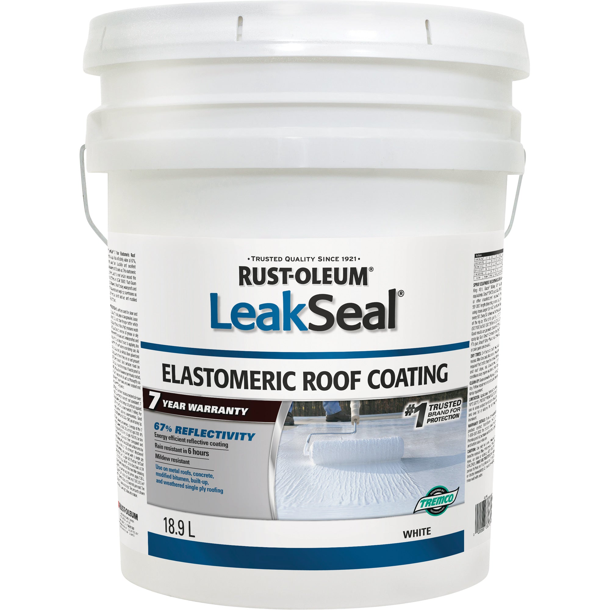 LeakSeal® 7 Year Elastomeric Roof Coating - AH047