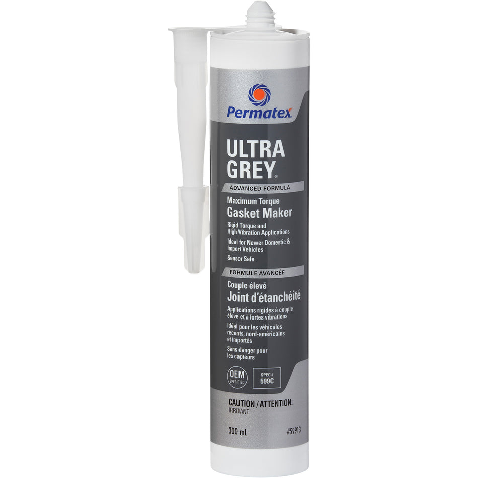 Ultra Grey® Rigid High-Torque RTV Silicone Gasket Maker - AH103