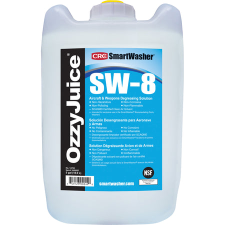 SmartWasher® Ozzyjuice® SW-8 Aircraft & Weapons Degreasing Solution - AH161