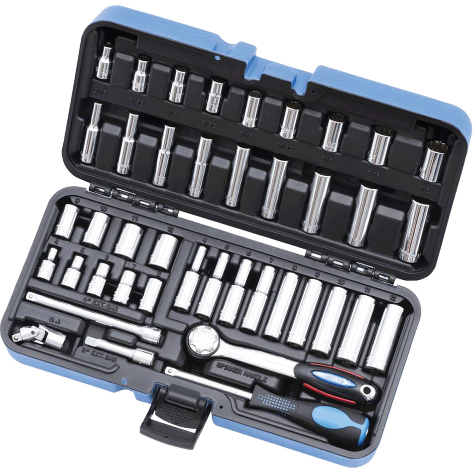 SW1442C-12 SAE/Metric 12-Point Socket Wrench Set - AUW030