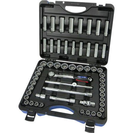 SAE/Metric 12-Point Socket Set - AUW032