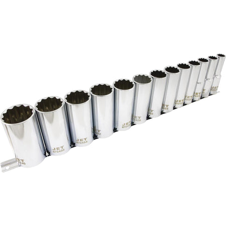 SS1213D-12 SAE 12-Point Socket Set - AUW033