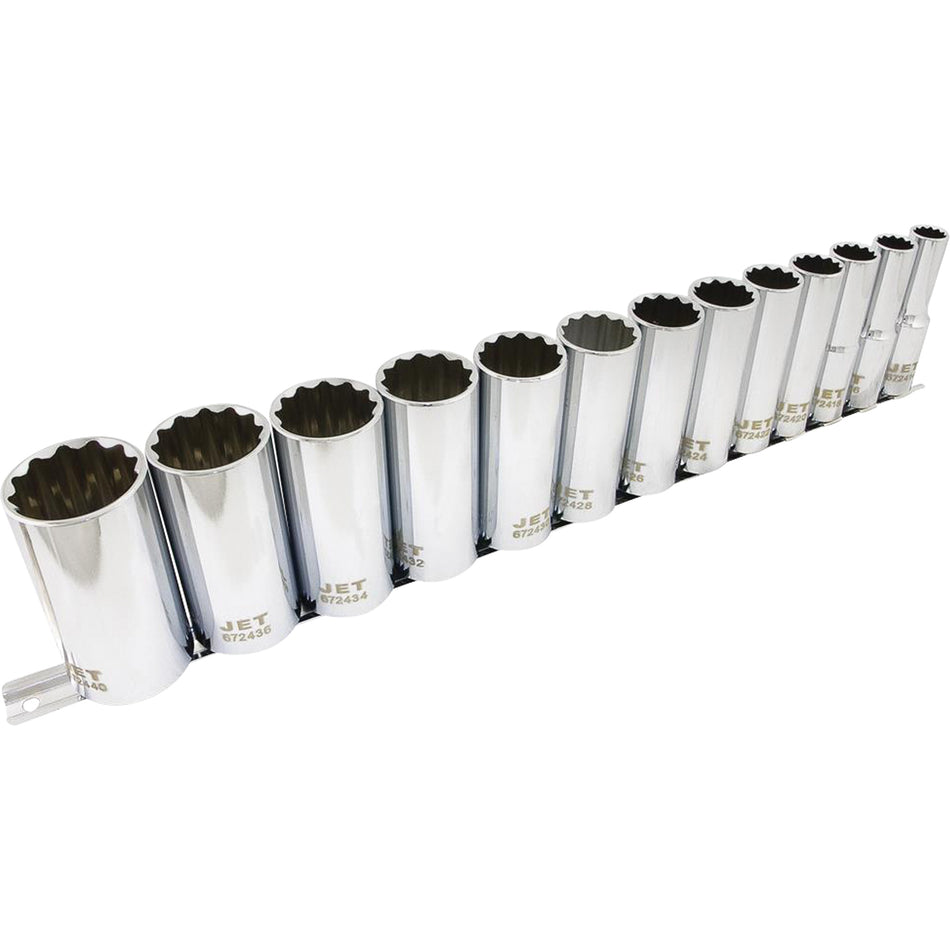 SS1213D-12 SAE 12-Point Socket Set - AUW033