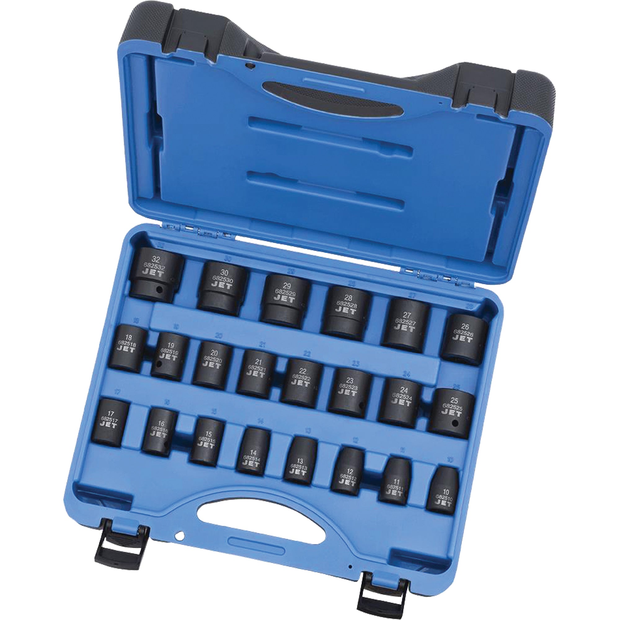 PS2212M 6-Point Metric Socket Set - AUW039