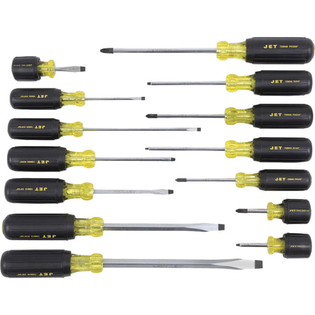 JKS-14S Cushion Grip Screwdriver Set - AUW097