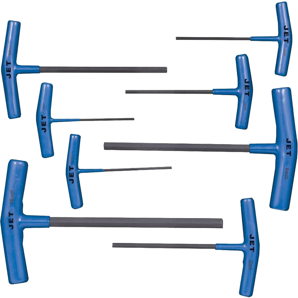 JTHK-8M T-Handle Hex Key Set - AUW163