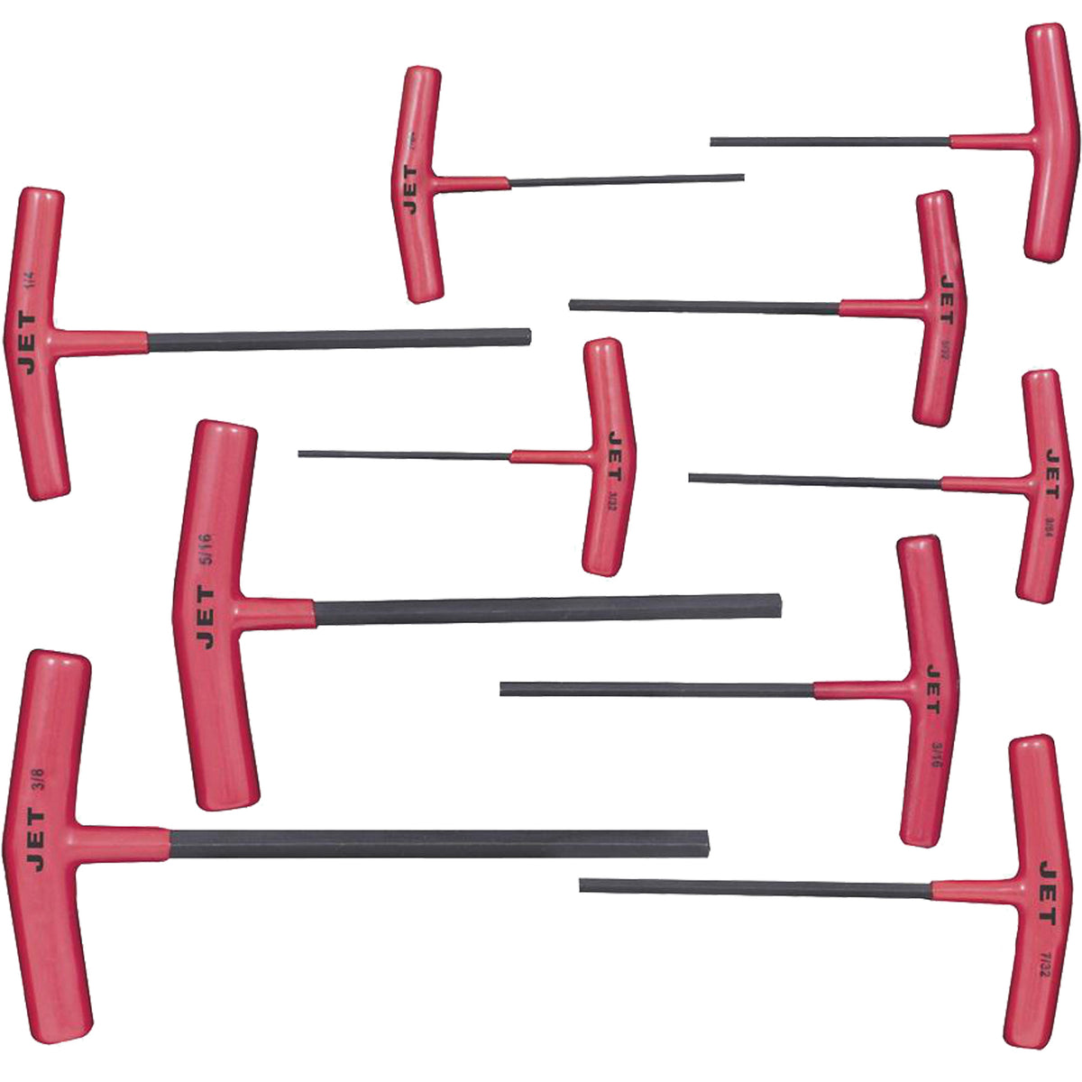 JTHK-10 T-Handle Hex Key Set - AUW164