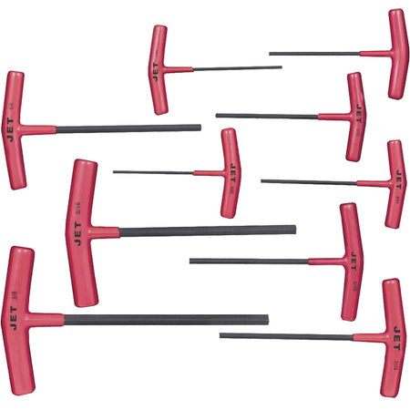 JTHK-10 T-Handle Hex Key Set - AUW164