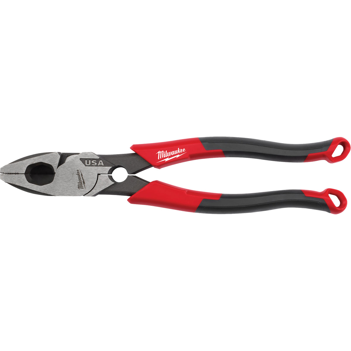 Lineman's Comfort Grip Pliers with Thread Cleaner - AUW290
