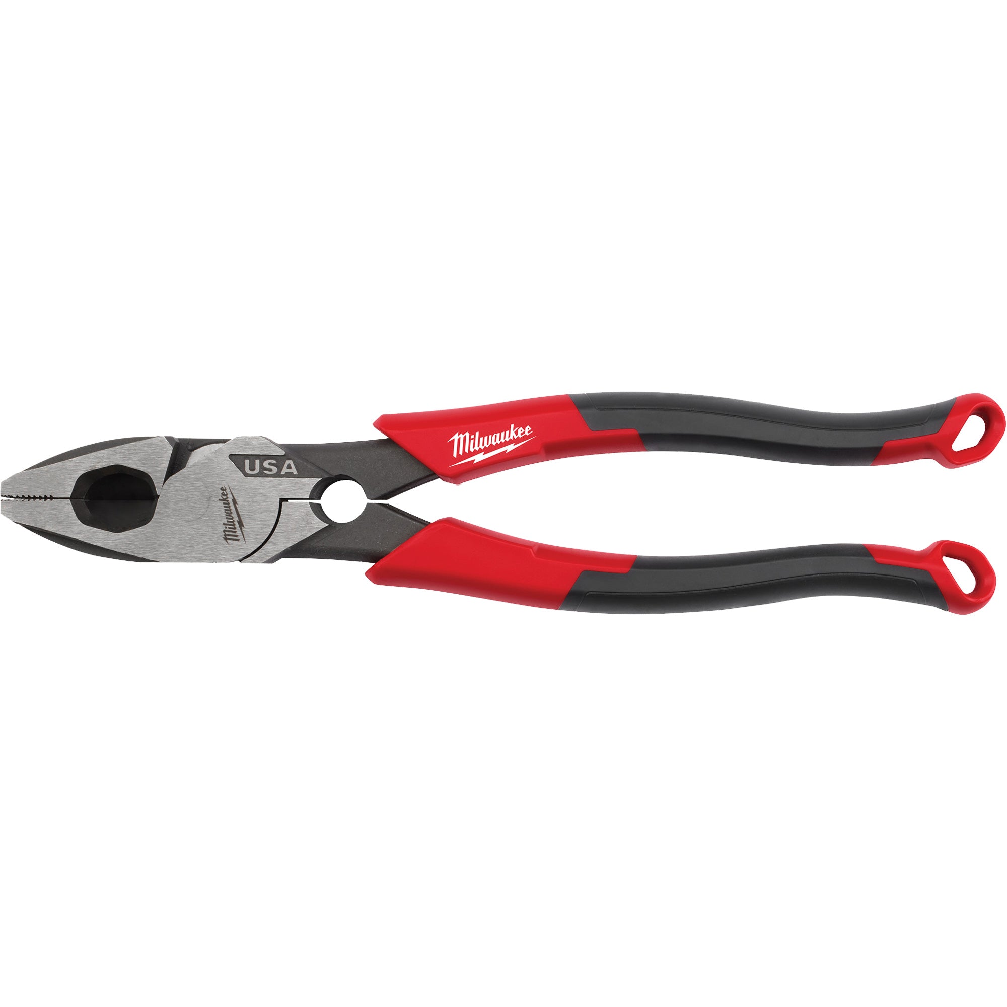 Lineman's Comfort Grip Pliers with Thread Cleaner - AUW290