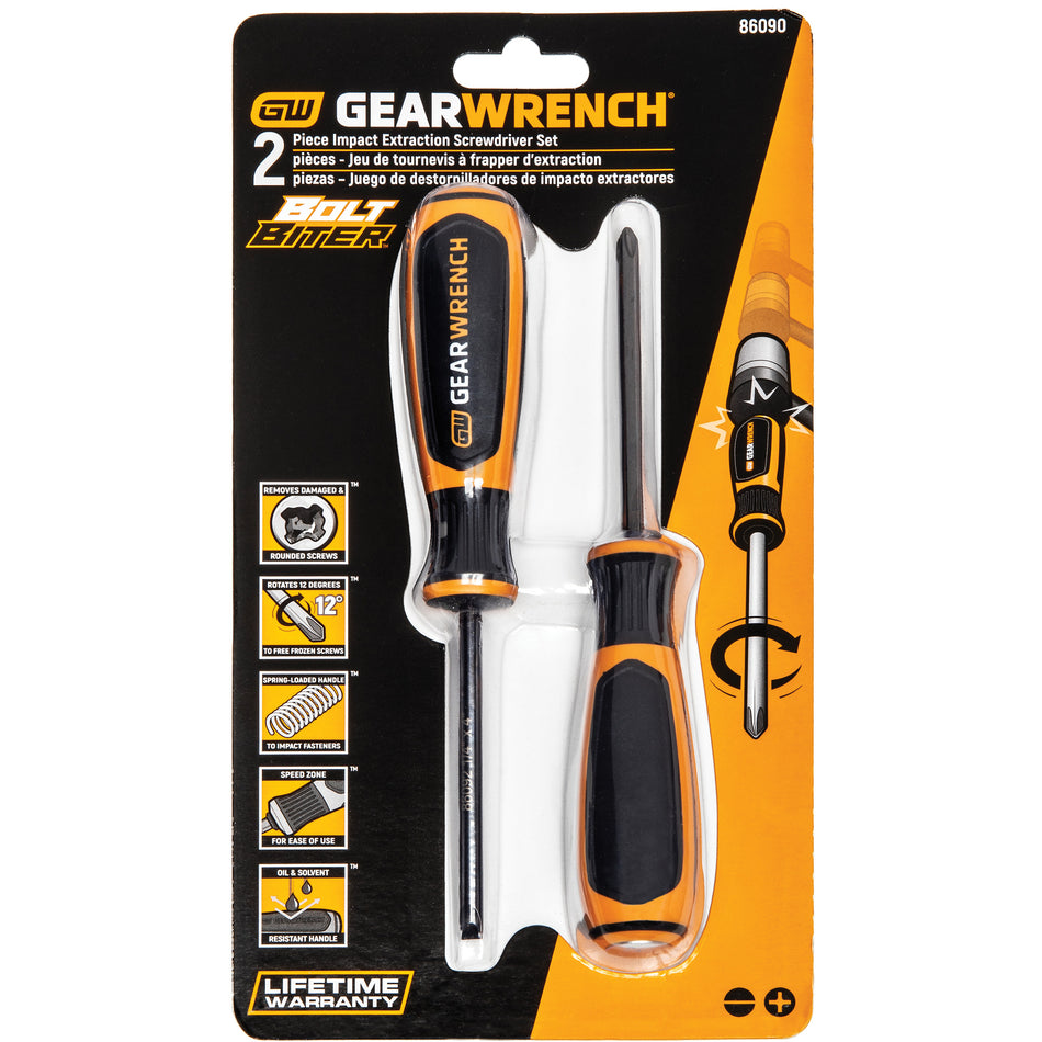 Bolt Biter™ Dual Material Extraction Screwdriver Set - AUW370