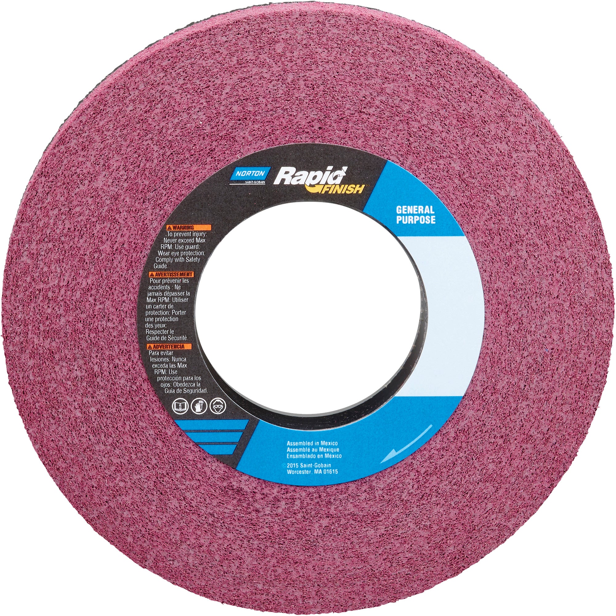 Rapid Finish General Purpose Convolute Wheel - AUW384