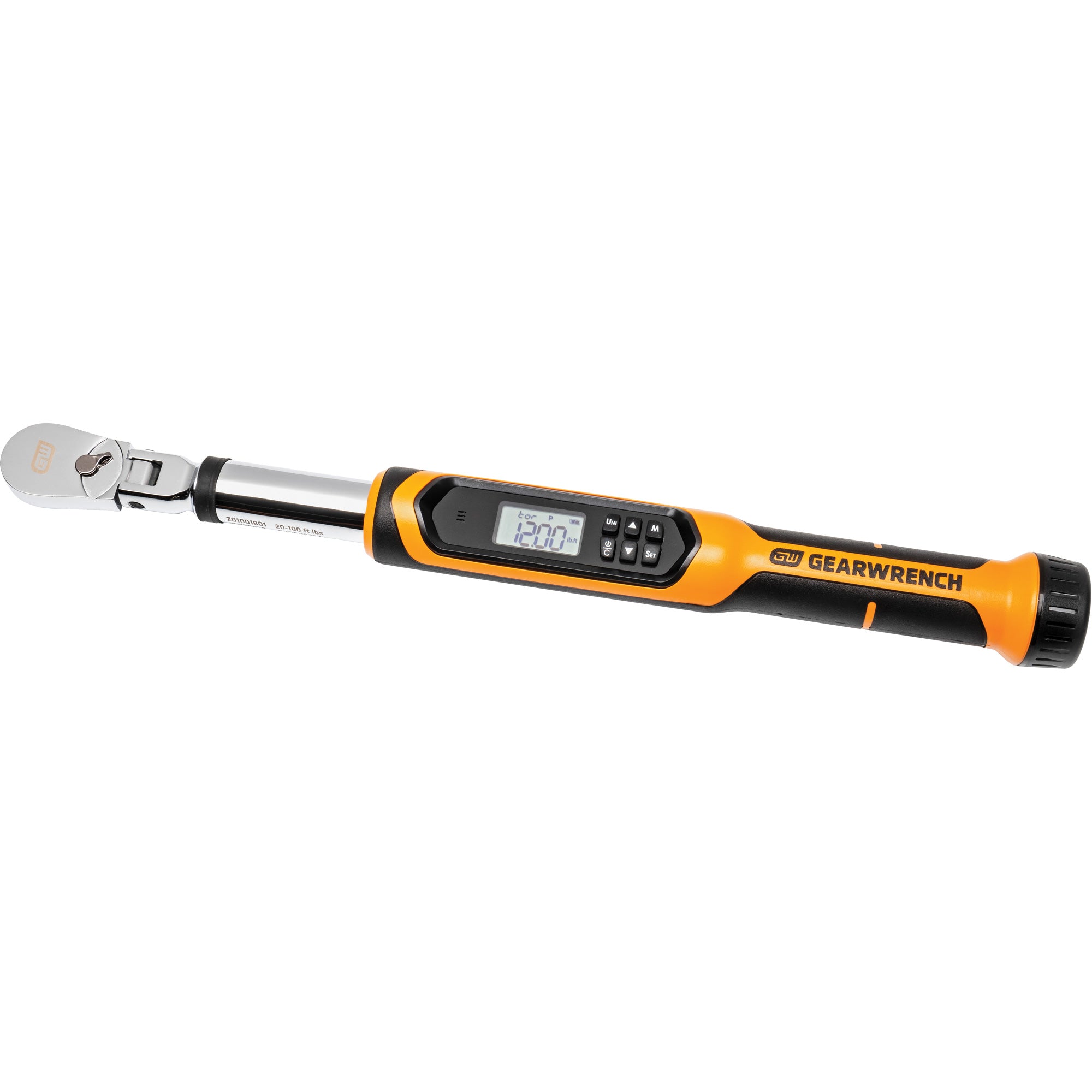 Flex Head Torque Wrench with Angle - AUW402