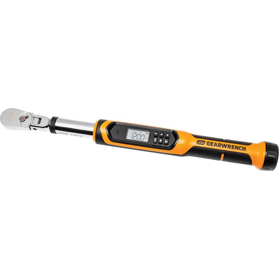 Flex Head Torque Wrench with Angle - AUW402