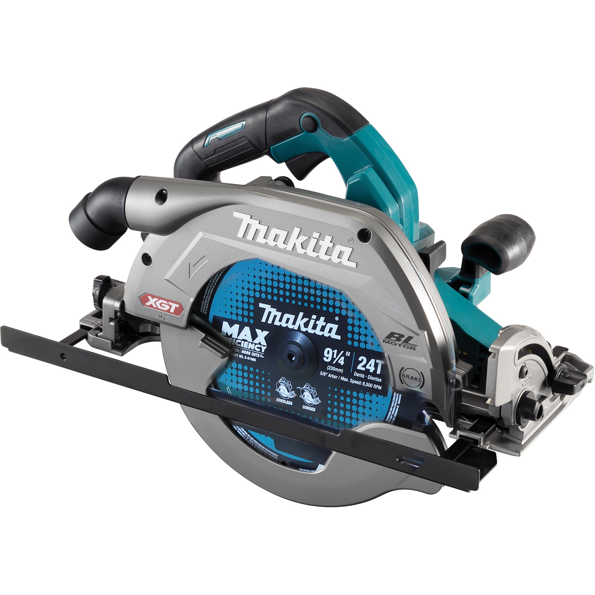 XGT Brushless Cordless Circular Saw with Guide Rail Base (Tool Only) - AUW434