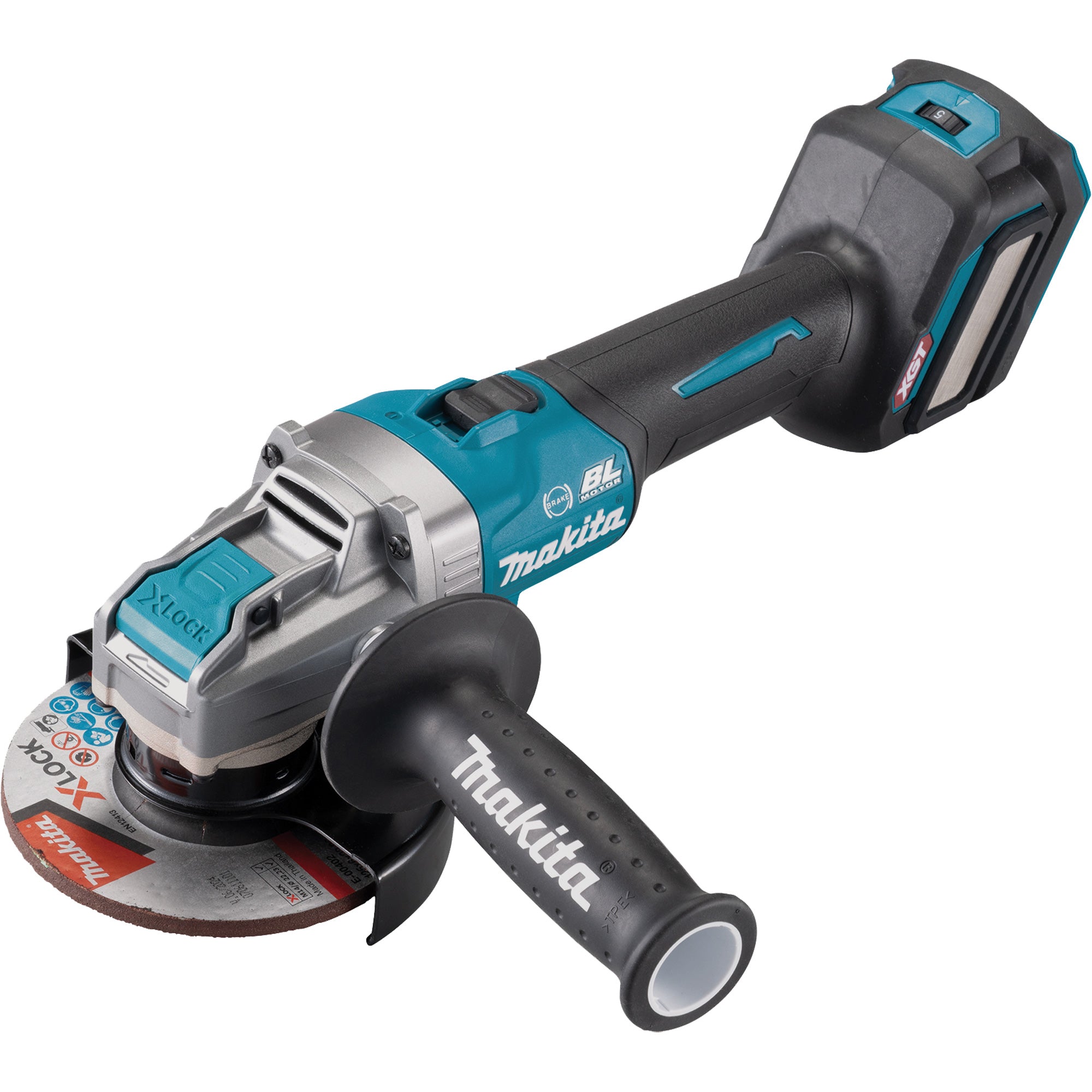 XGT Brushless Cordless X-Lock Angle Grinder with Slide Switch (Tool Only) - AUW447
