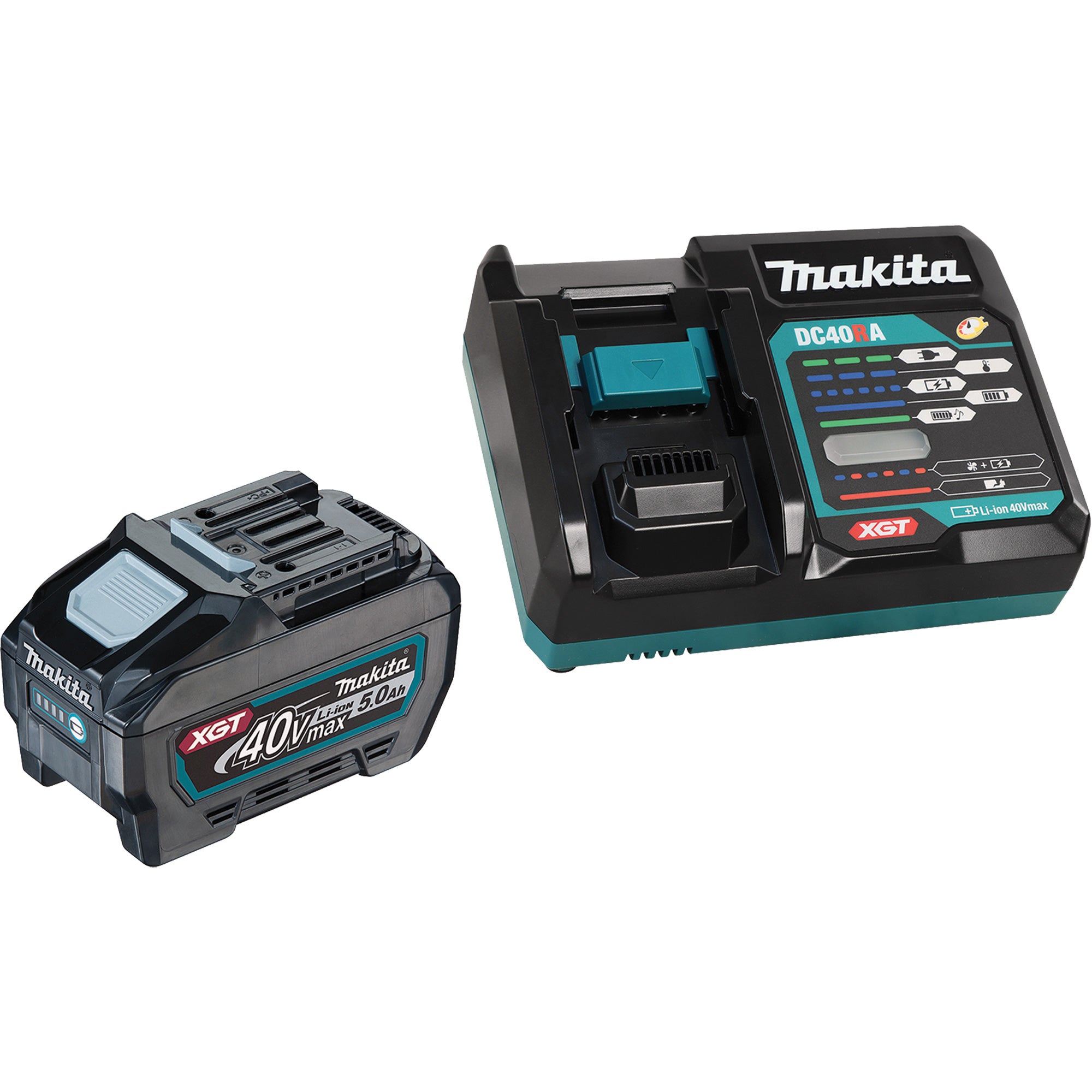 XGT 5 Ah Battery & Rapid Charger Starter Kit - AUW451