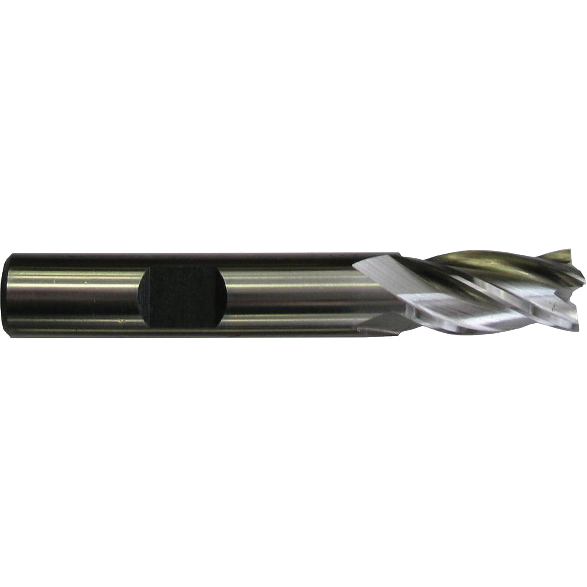 Uncoated Center Cut Weldon Shank End Mill - BI202