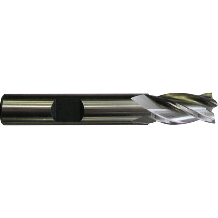 Uncoated Center Cut Weldon Shank End Mill - BI202