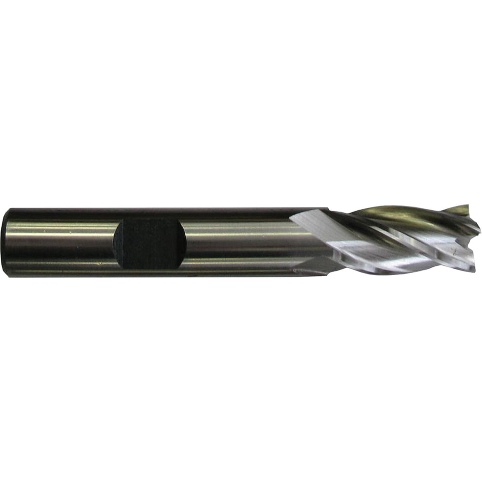 Uncoated Center Cut Weldon Shank End Mill - BI202
