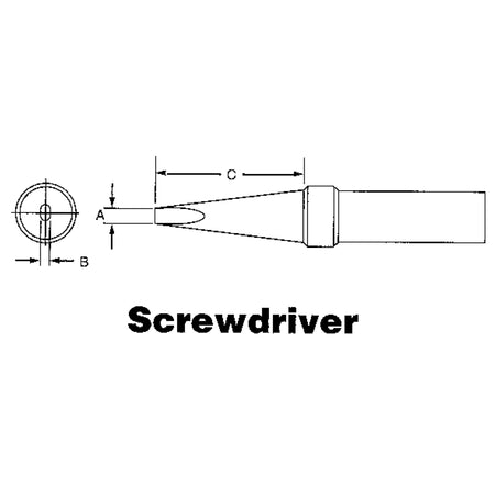 ET Series Tips For TEF891 Soldering Pencil - BW087