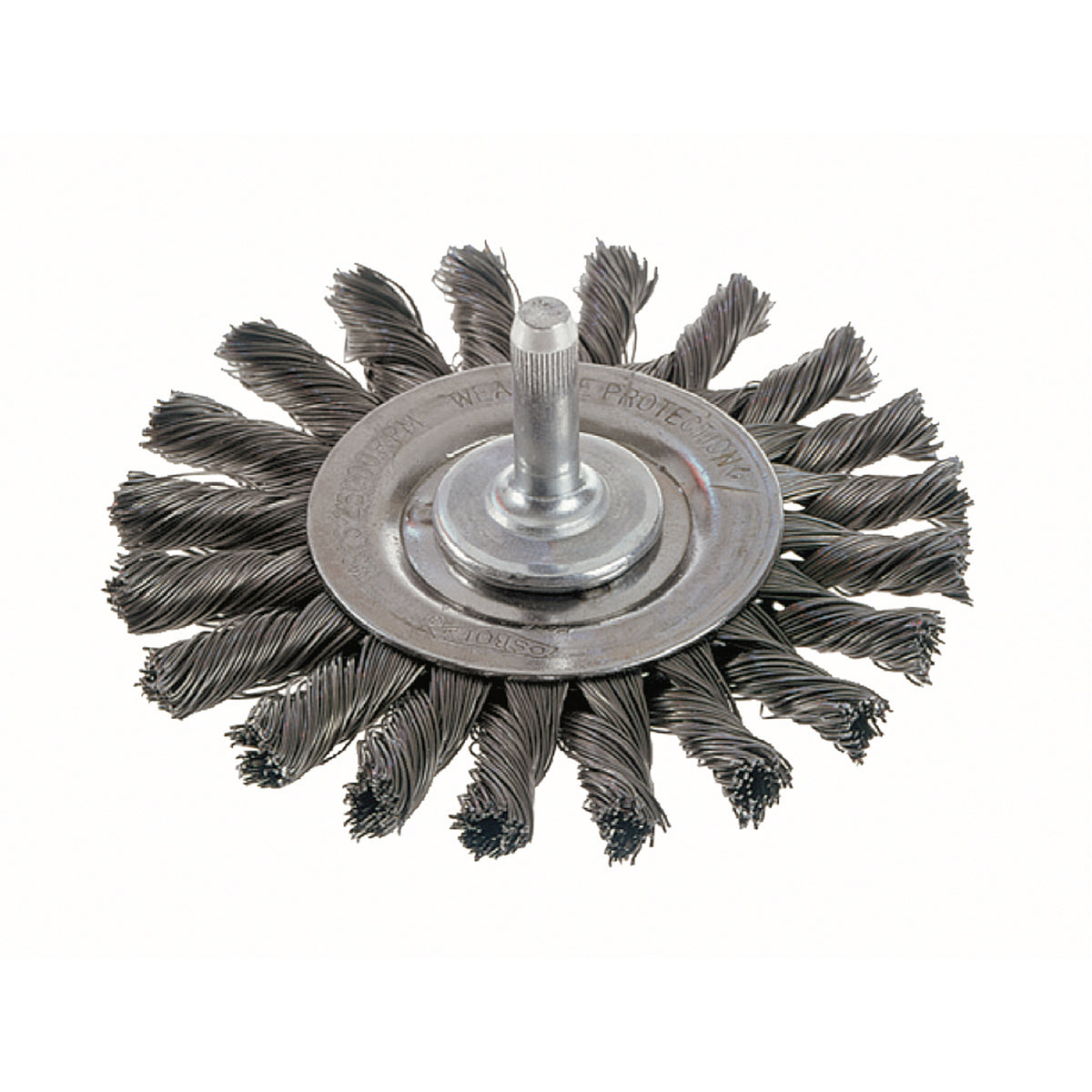 Knot Wire Wheel Brushes - Standard Twist Knot with 1/4" Shank - BX193