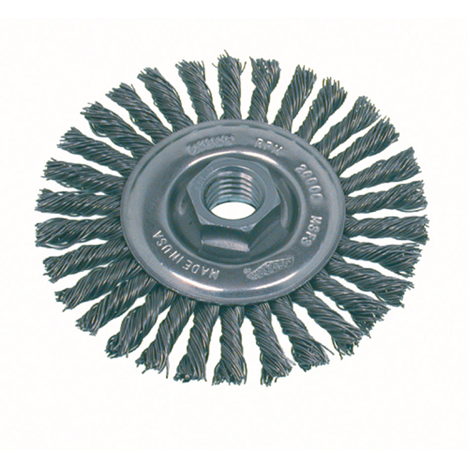 High Speed Small Grinder Stringer Bead Knot Wire Wheel Brush - BX288