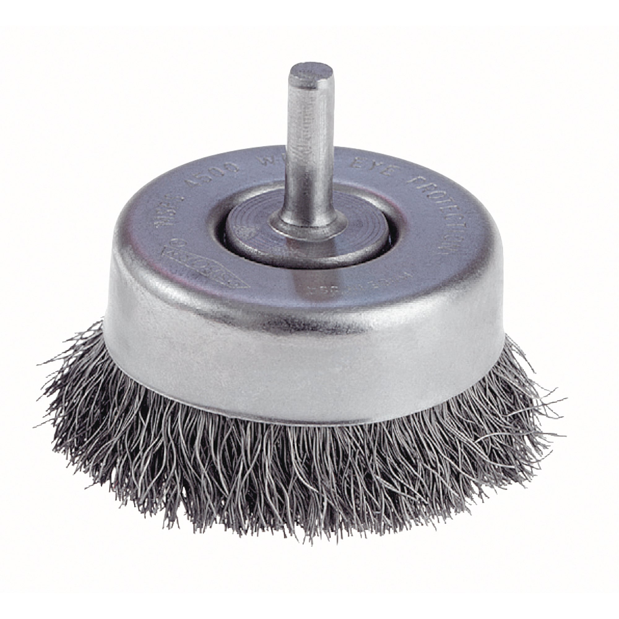 Crimped Wire Cup Brushes with 1/4" Shank - Light Duty - BX530
