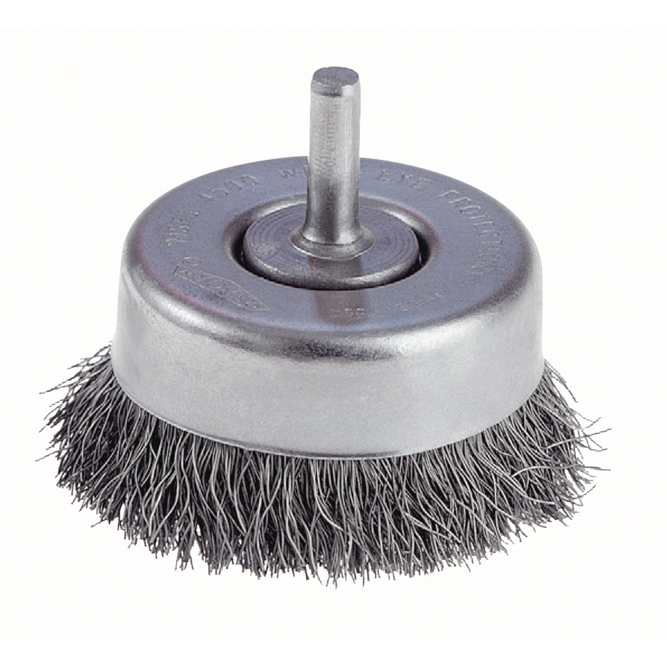 Light-Duty Crimped Wire Cup Brushes - BX595