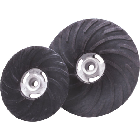 Fibre Discs - Air Cooled Rubber Back Up Pads - BZ053