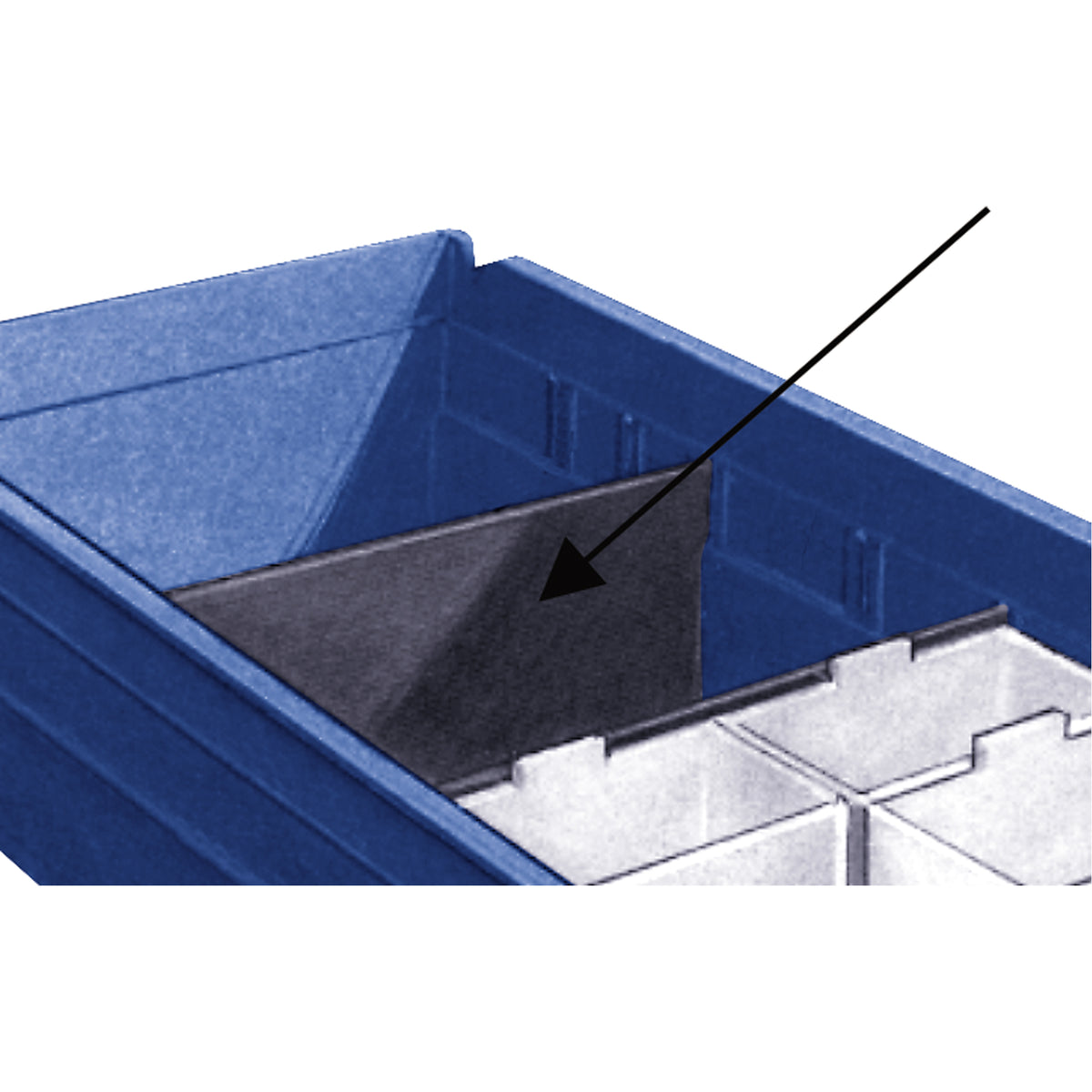 Shelf Bins - Bin Dividers - CB861