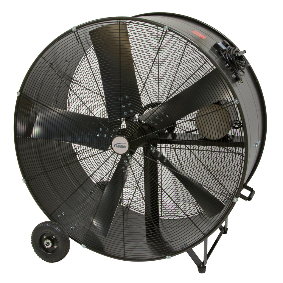 Heavy-Duty Fixed Belt Drive Drum Fan - EA662