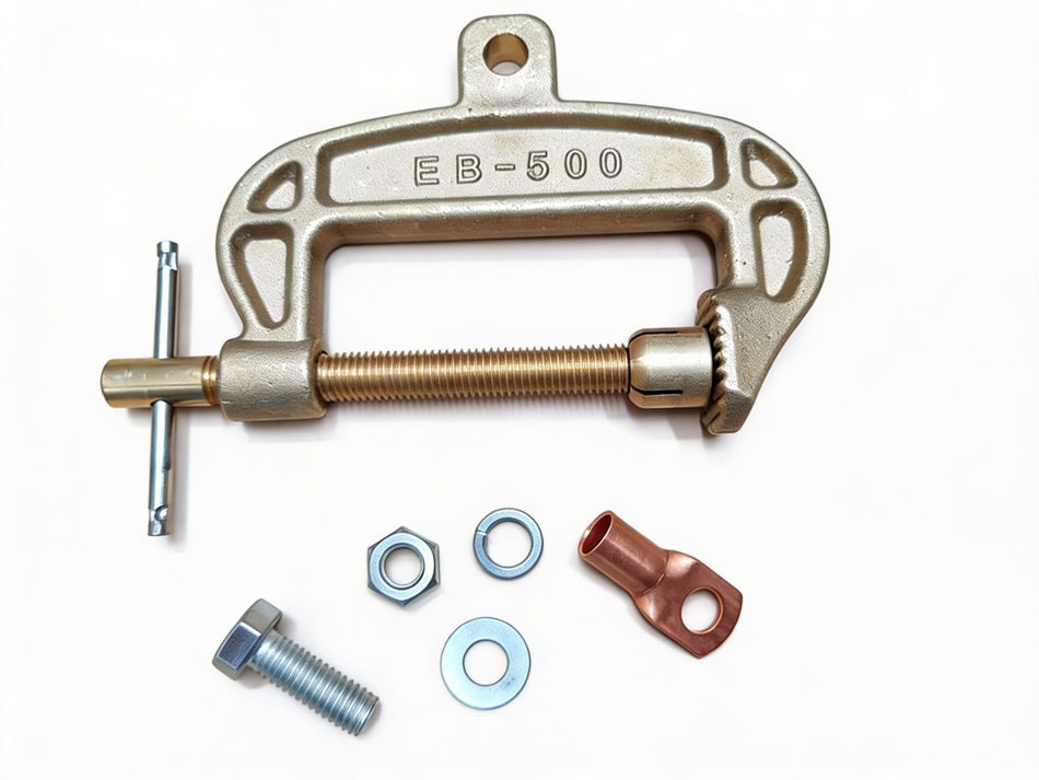 C-Type Brass Earth Clamp For Welding 500A
