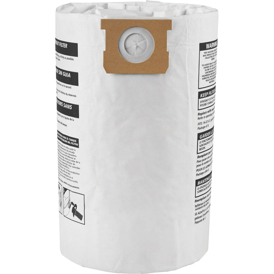 Type G Disposable Dry Filter Bags - EB417