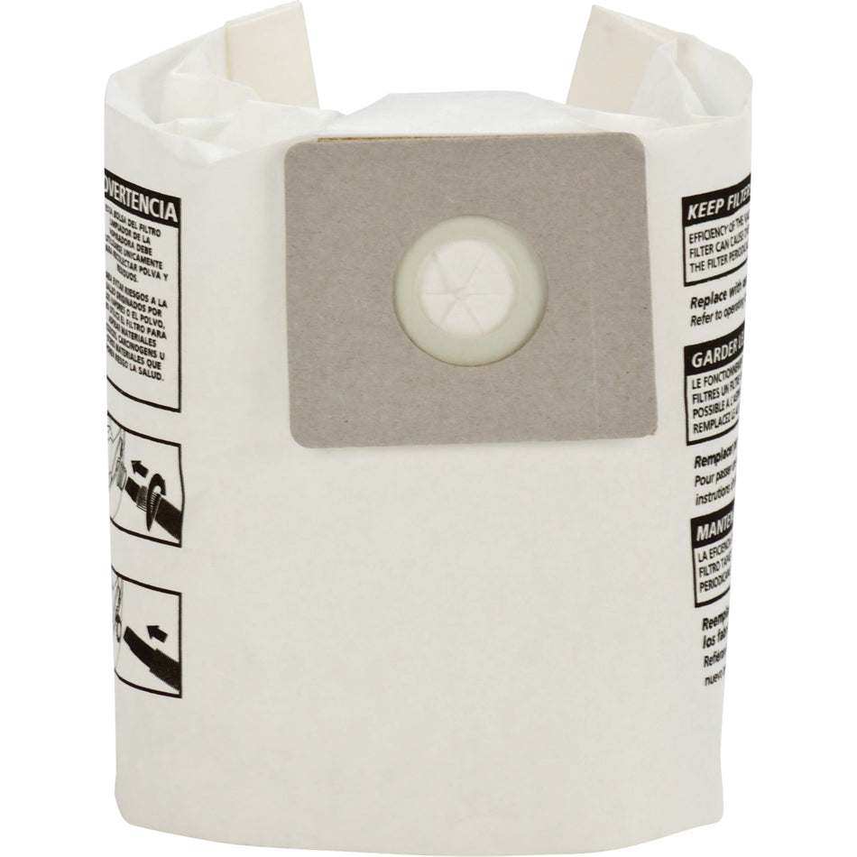 Type B Disposable Dry Filter Bags - EB422