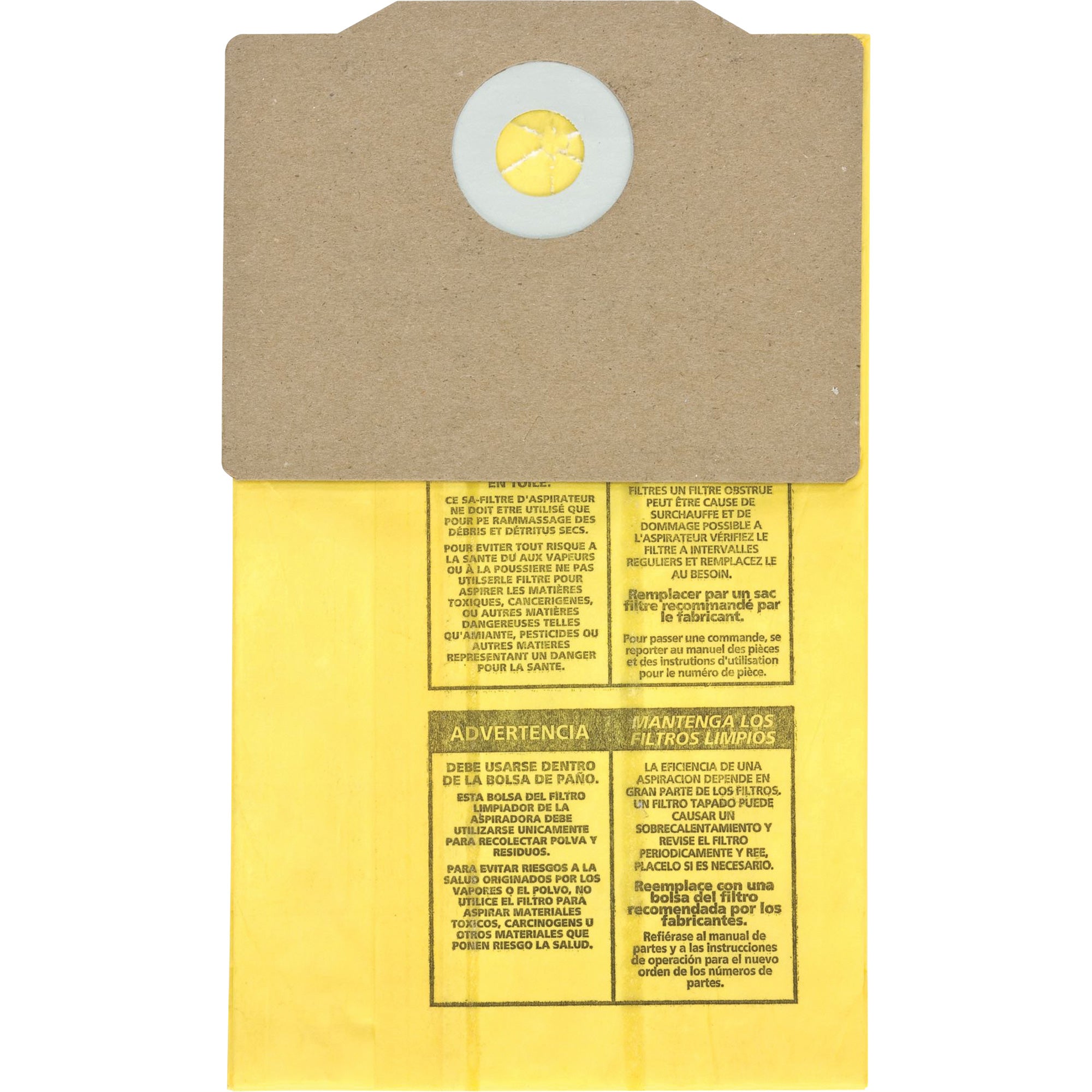 Genuine Back Pack Vacuum Collection Filter Bags - EB446