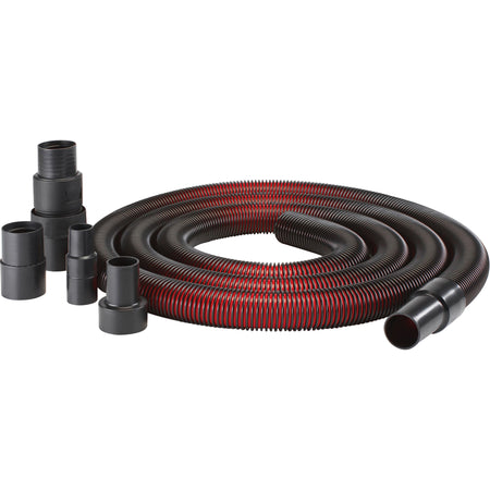 1-1/2" x 12' Premium Grade Crush-Resistant Hose with Adapter - EB459