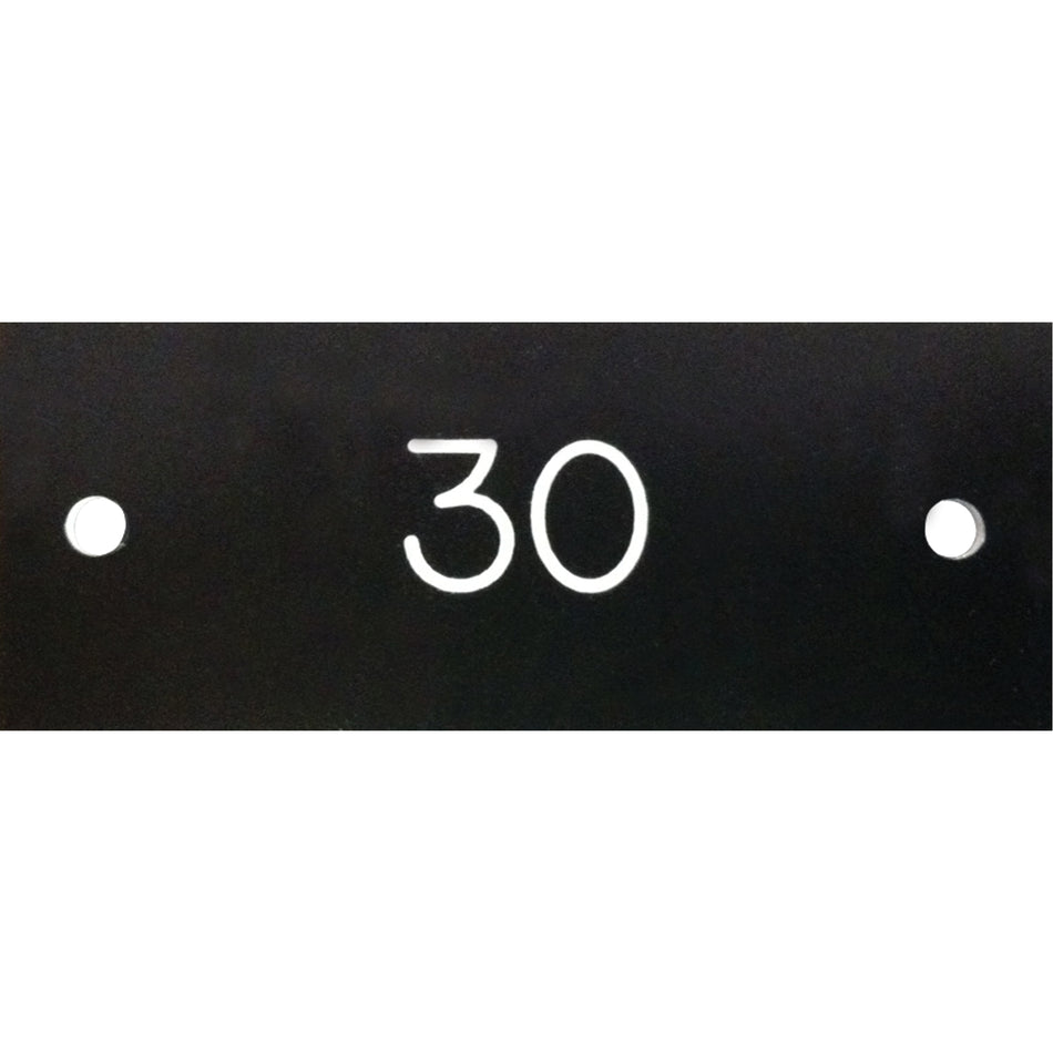 Locker Number Plates - FL587